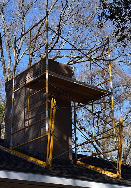 Chimney / Roof Scaffolding | ScaffoldMart