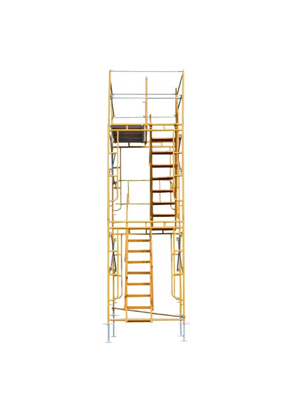 14 ft Standard Stationary Scaffolding Stair Tower