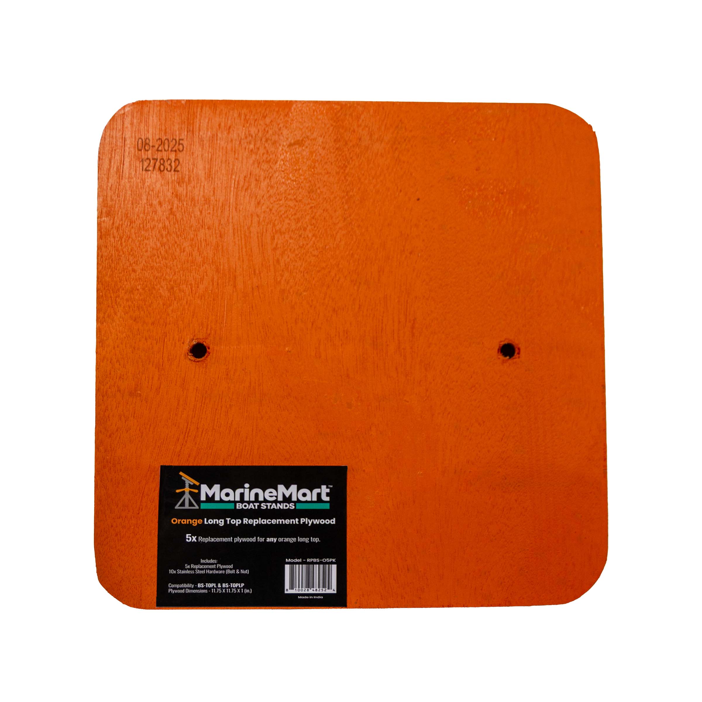 Replacement Plywood for Orange Long Boat Stand Tops - 5 Pack - Image 3