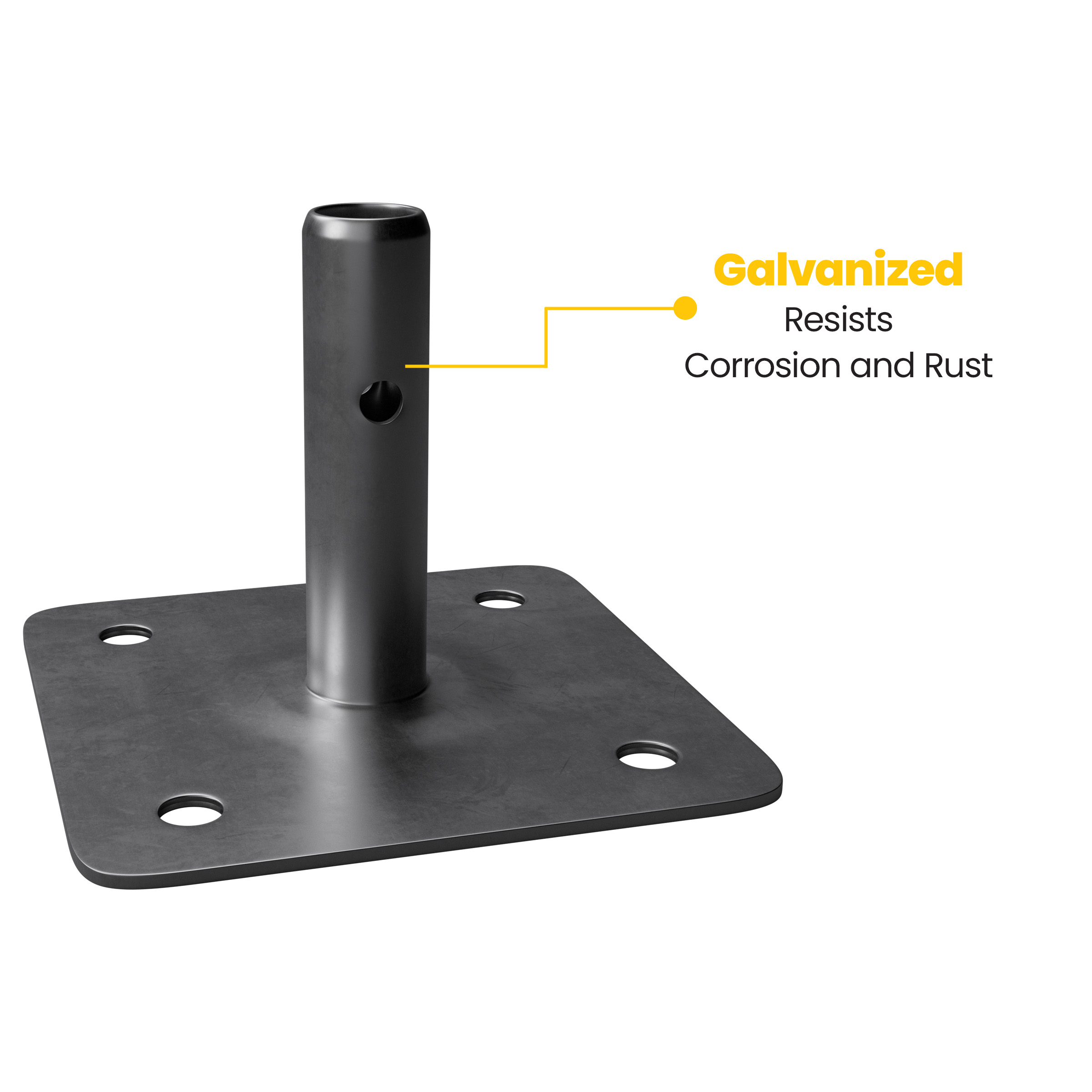 ScaffoldMart Galvanized Base Plates